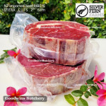 Beef Cuberoll Scotch-Fillet RIBEYE STEER (young cattle) New Zealand NZ frozen 5 days aged SILVERFERN roast mini 2" 5cm (price/pc 800g)